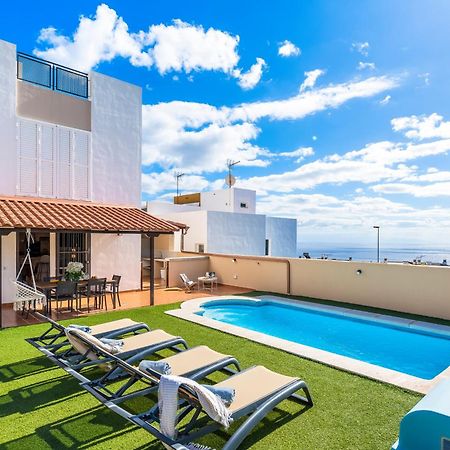 Villa Trueno Refugio De Lujo Con Piscina Climatizada Y Vistas Канделария Экстерьер фото