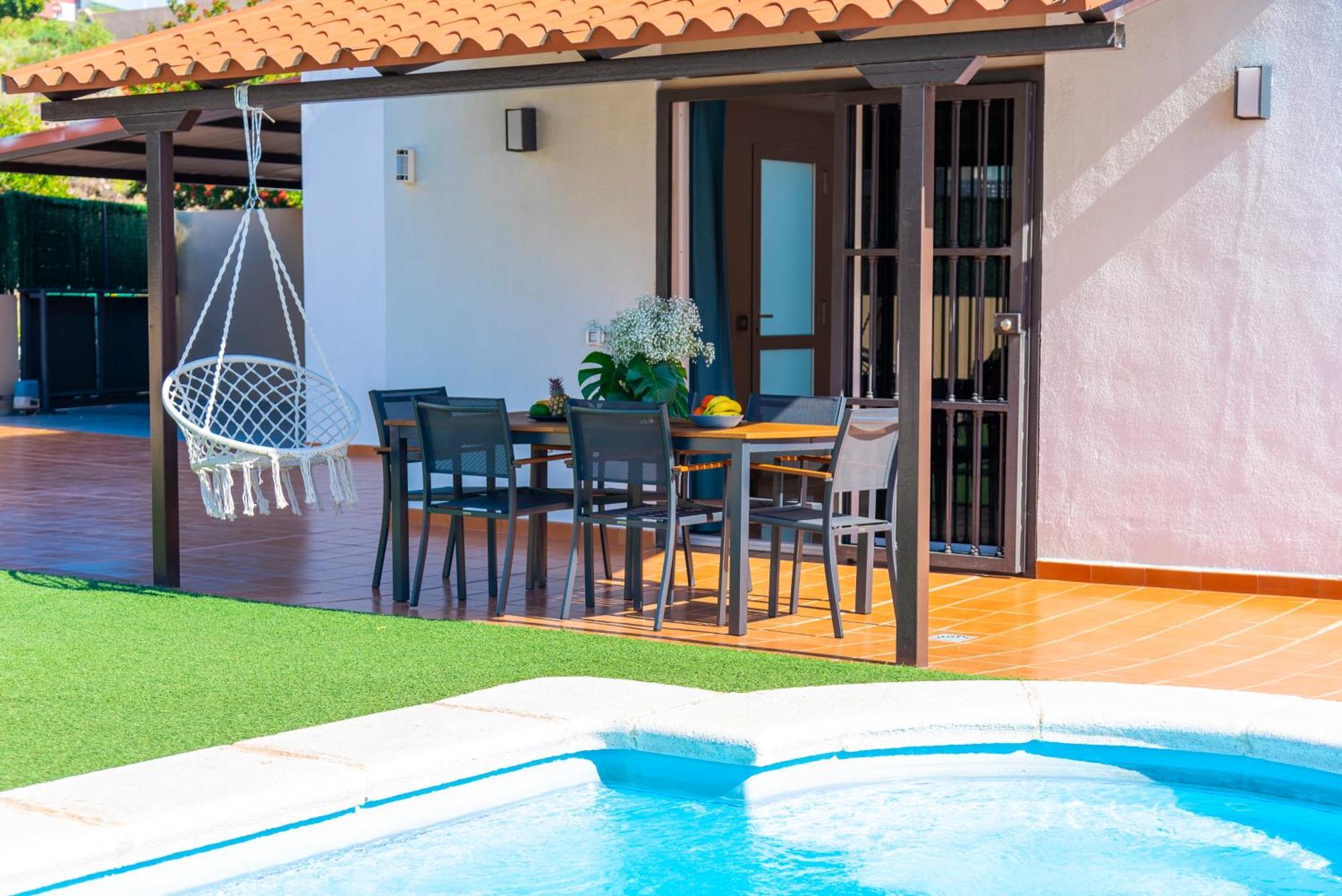 Villa Trueno Refugio De Lujo Con Piscina Climatizada Y Vistas Канделария Экстерьер фото